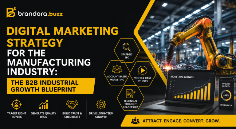 Learn how manufacturers generate more RFQs with technical SEO, ABM, LinkedIn, engineering content, and industrial digital marketing strategies.