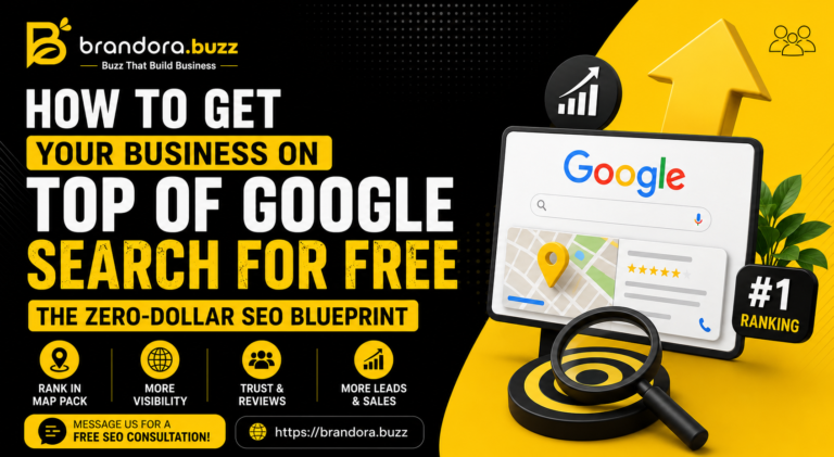 How to Get Your Business on Top of Google Search for Free